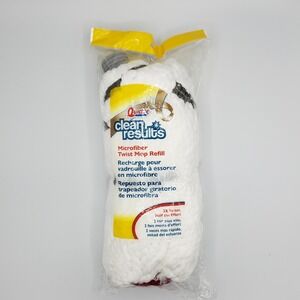Quickie Clean Results Microfiber Twist Mop Refill Fits‎ #036MCR- #035CR New